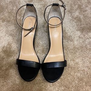 Express heels with ankle strap